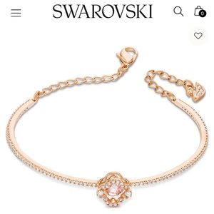 Swarovski rose gold bracelet